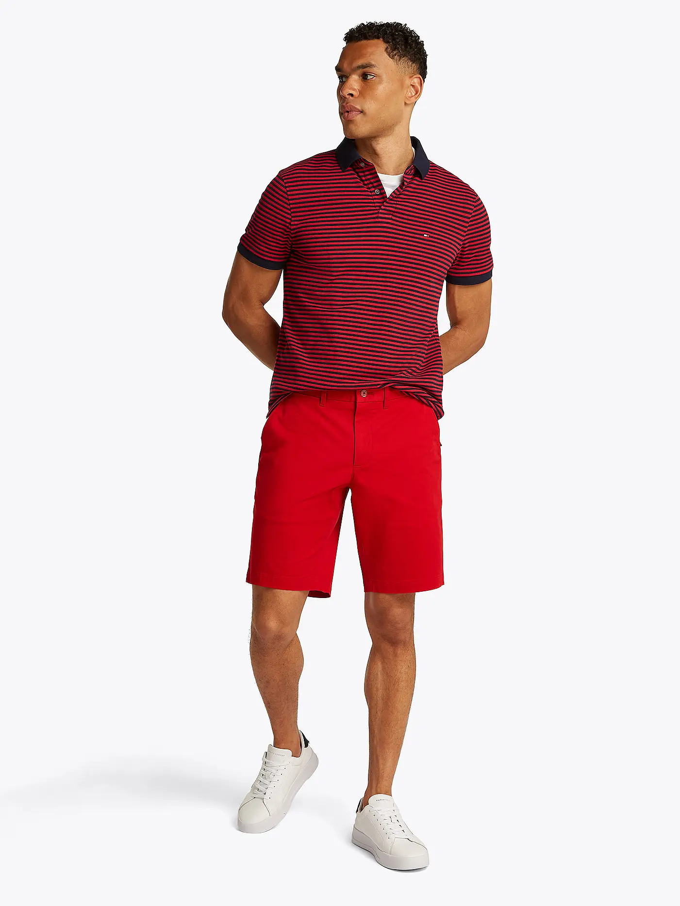 TOMMY HILFIGER | Poloshirt Regular Fit | rot